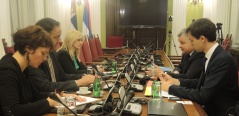22 October 2014The members of the National Assembly’s delegation to OSCE PA in meeting with ODIHR Director